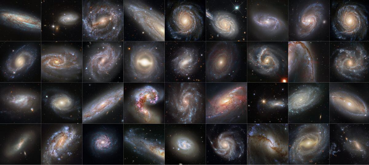ハッブルが撮影した「共通点のある36個の銀河」【今日の宇宙画像】 - sorae 宇宙へのポータルサイト