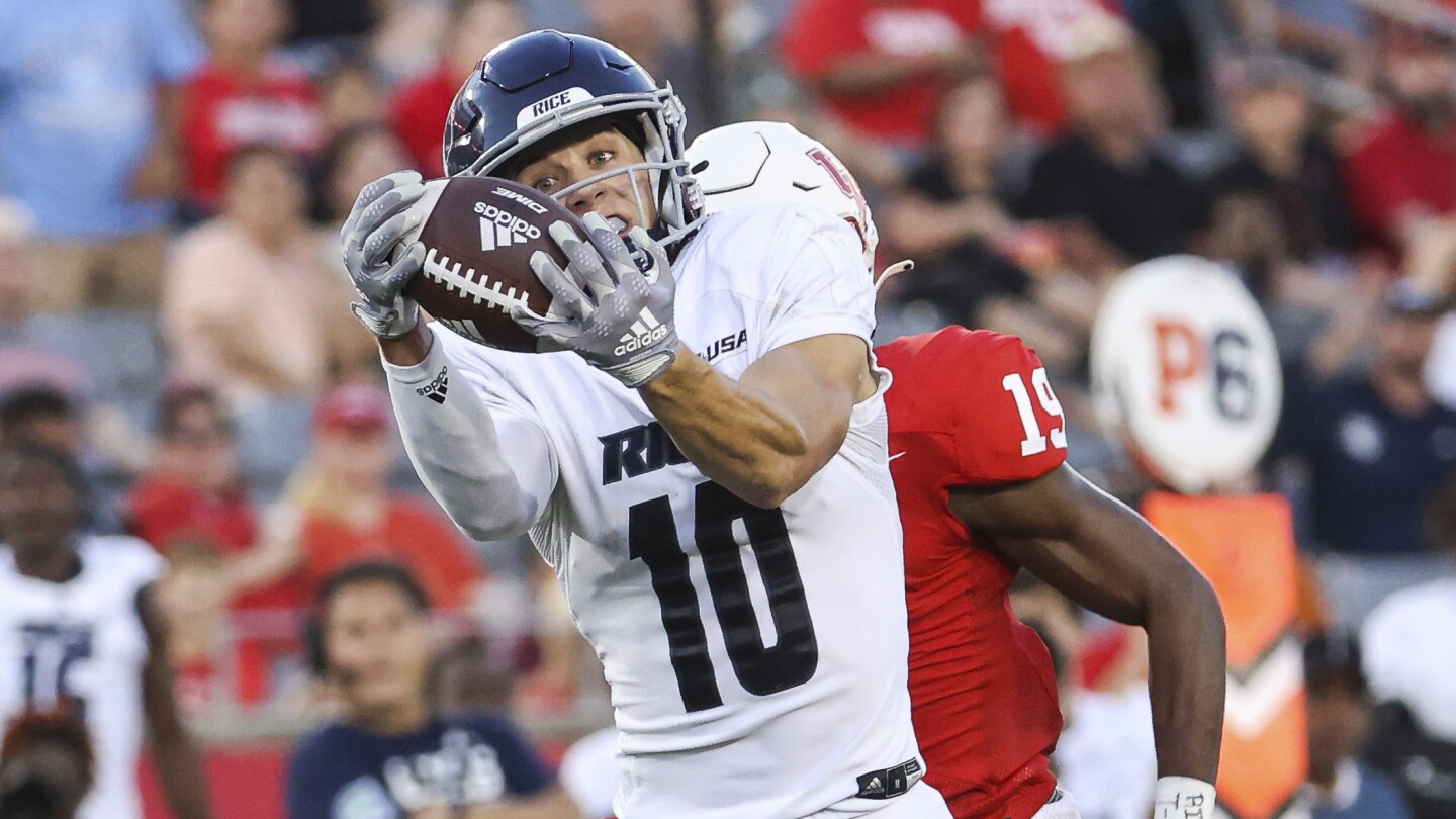 Commanders select Rice WR Luke McCaffrey with final pick of third round - NBC Sports