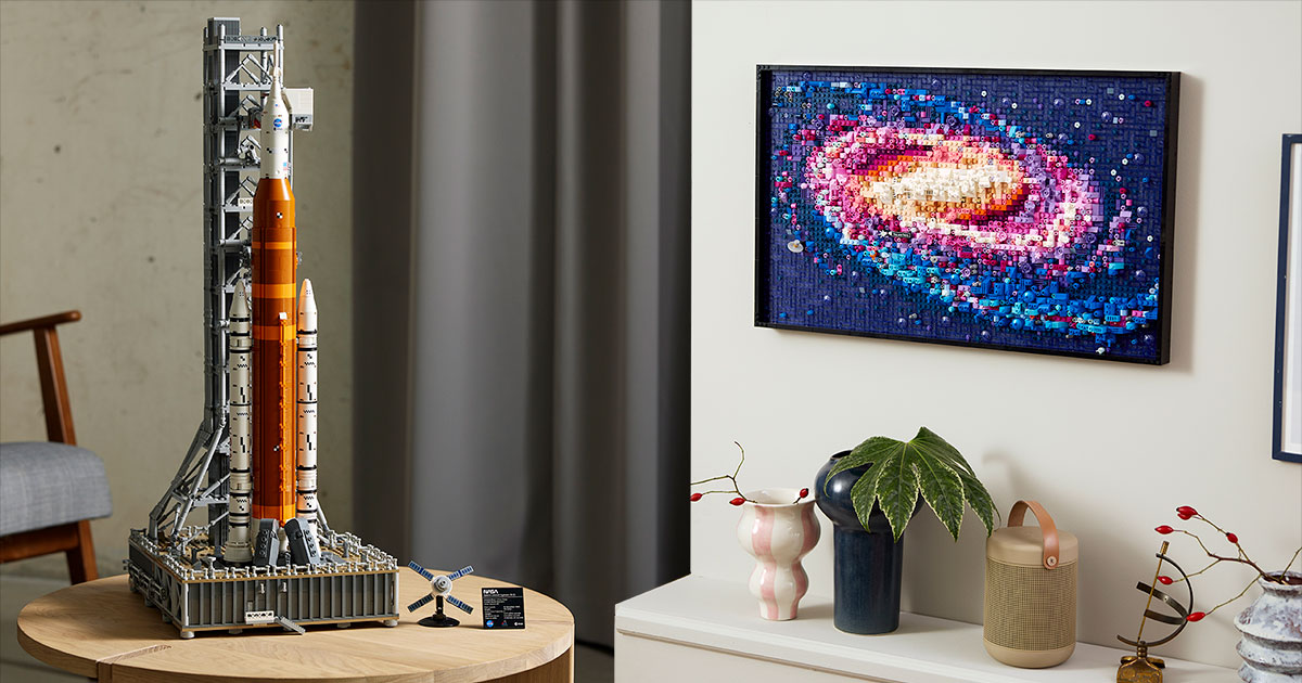 Lego reveals NASA Artemis rocket, Milky Way galaxy sets coming in May - collectSPACE.com