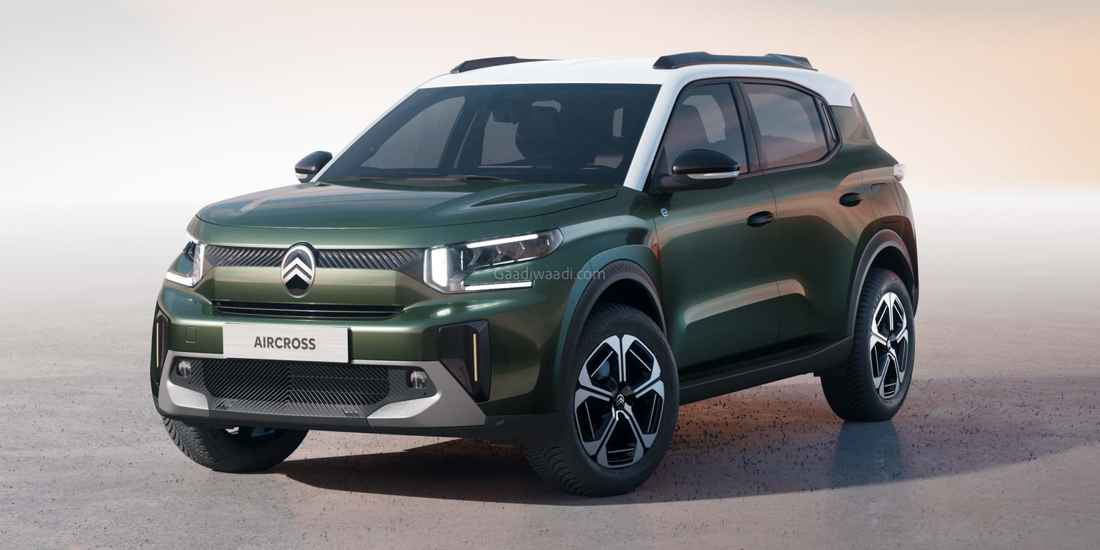 Citroen eC3 Aircross Unveiled With Brand New Styling, India Bound? - GaadiWaadi.com