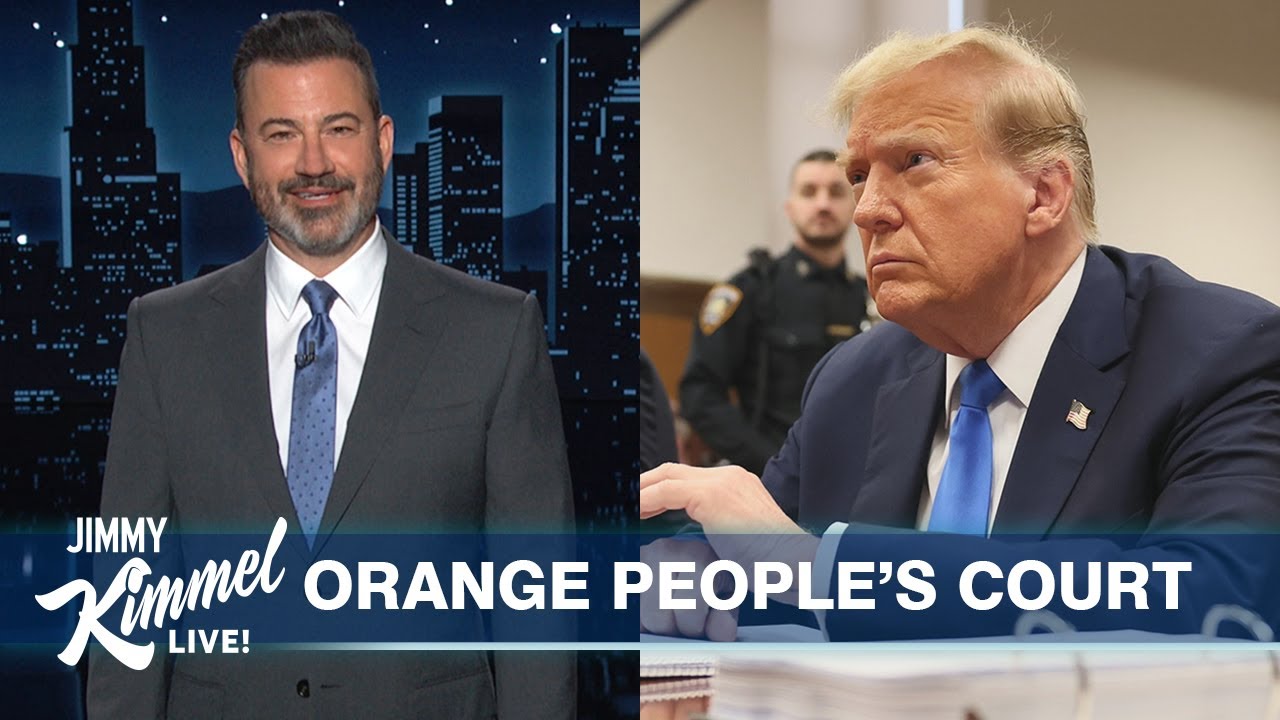 Jimmy Kimmel Worried About Trump, MAGA Media Cries Rigged Trial & Taylor Swift's New Album Drops - Jimmy Kimmel Live