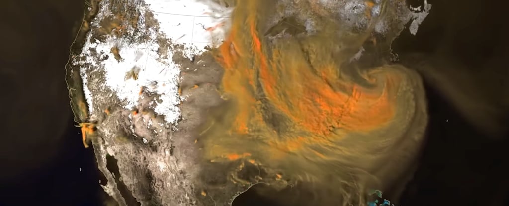 Mesmerizing NASA Video Reveals Carbon Dioxide Churning in The Sky - ScienceAlert