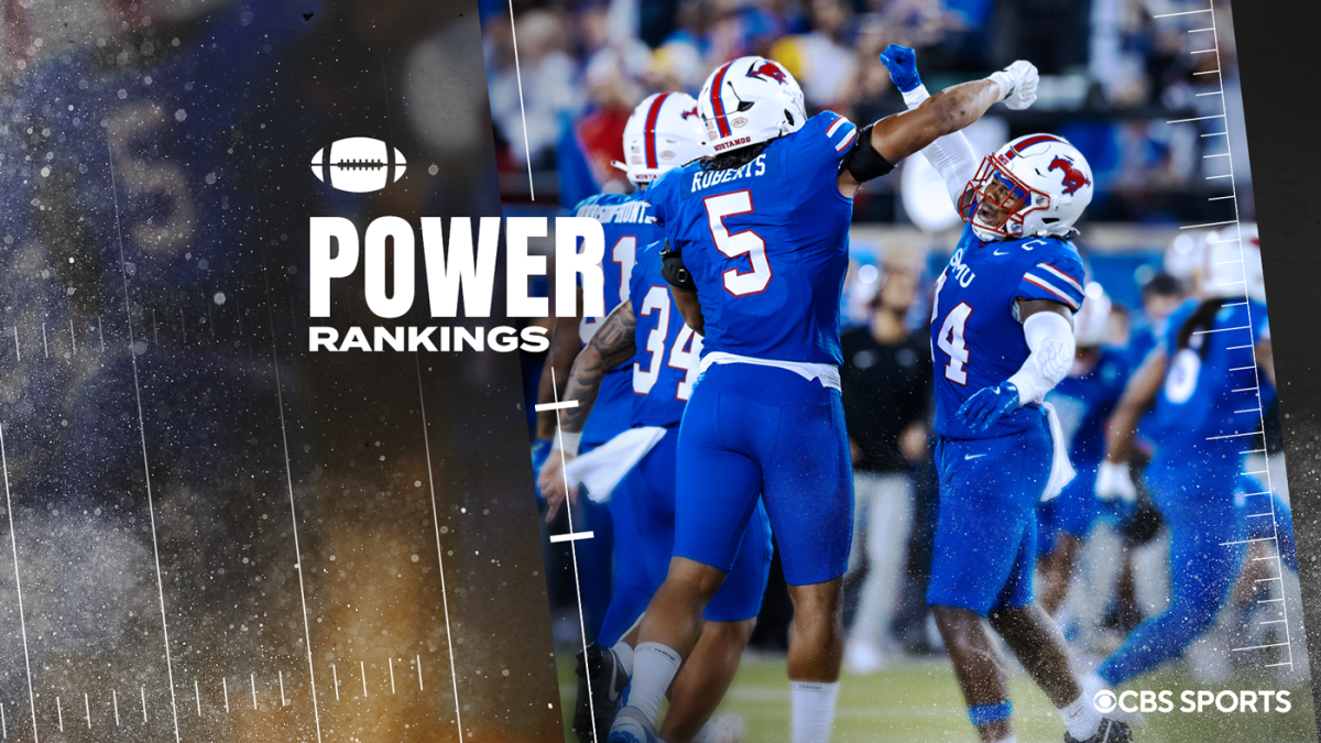 College Football Power Rankings: SMU makes big leap amid massive reshuffling after eventful Week 10 slate - CBS Sports