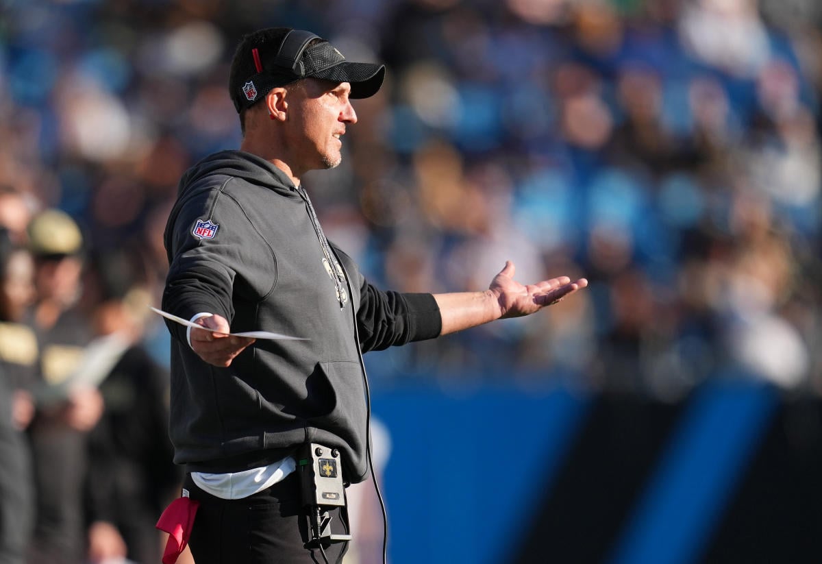 Saints fire Dennis Allen after losing streak during his 3rd season leading team, name Darren Rizzi interim head coach - Yahoo Sports