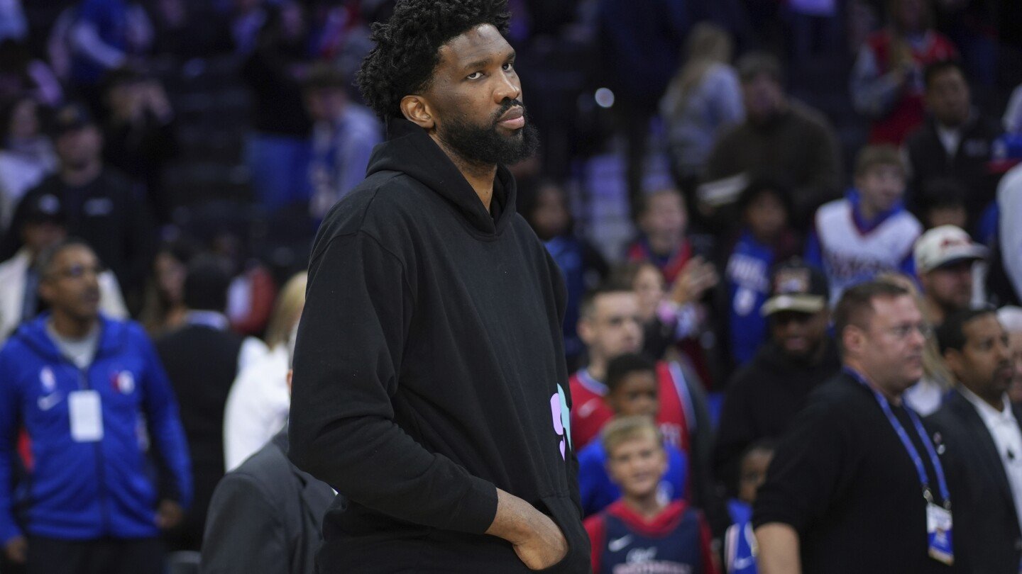 76ers' Joel Embiid is suspended by the NBA for three games for shoving a newspaper columnist - The Associated Press