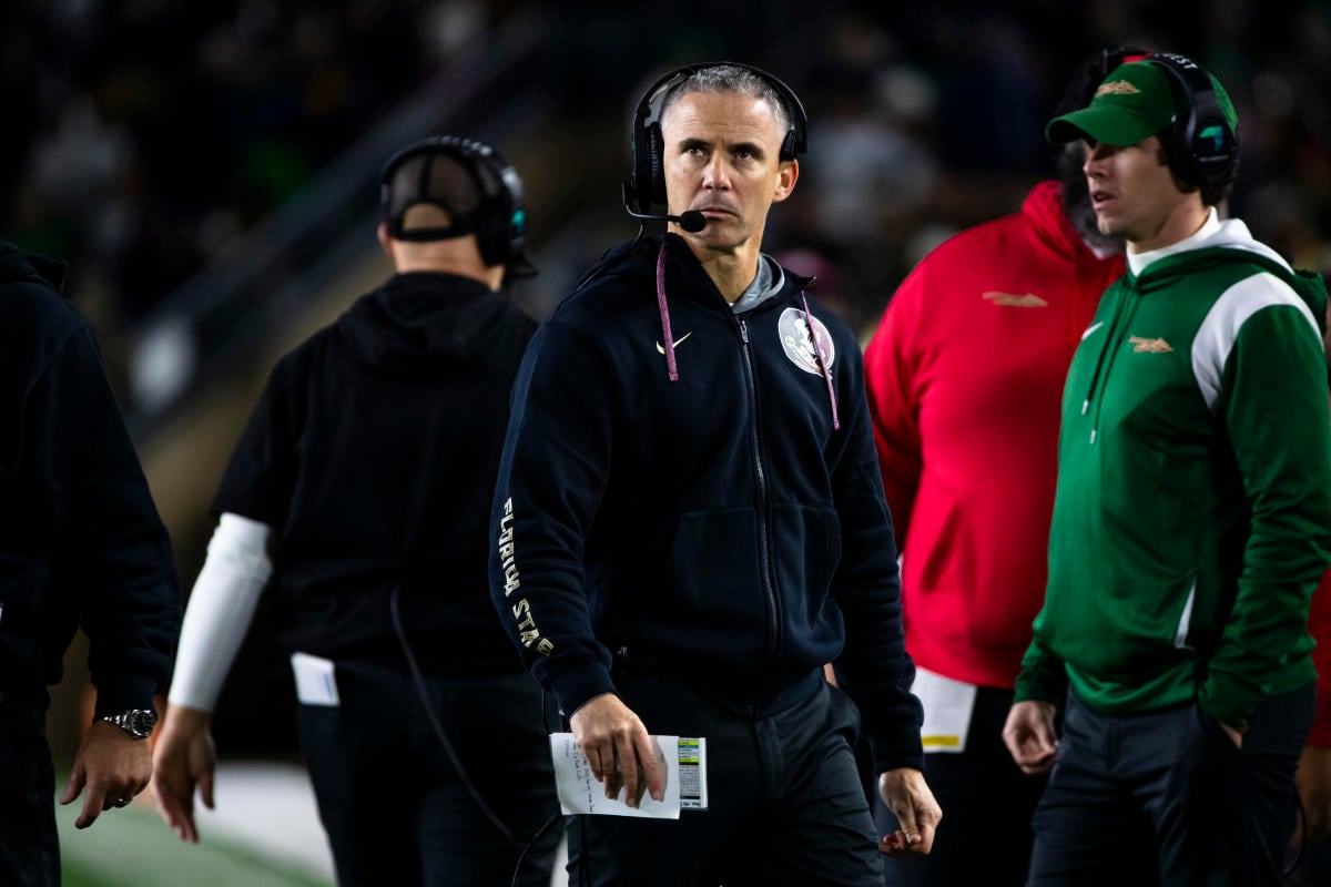 Florida State coach Mike Norvell fires both coordinators after blowout loss to No. 10 Notre Dame - Yahoo Sports