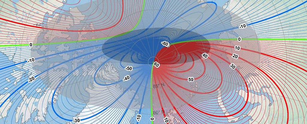 The Magnetic North Pole Has Officially Changed Position - ScienceAlert